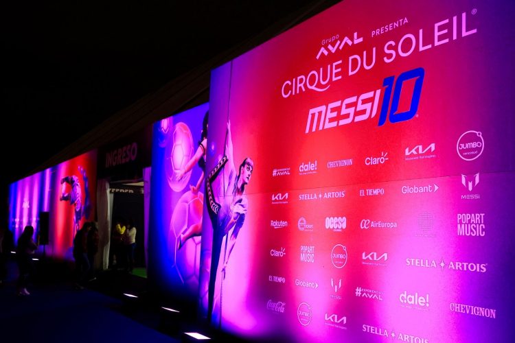 Bogotá recibe al Circo del Sol en la edición Messi10: una fusión única entre el arte y el fútbol