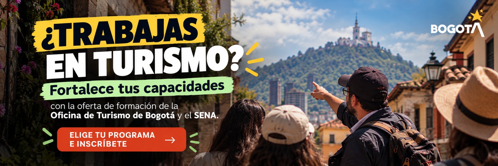 Trabajas en turismo, inscríbete en nuestra convocatoria