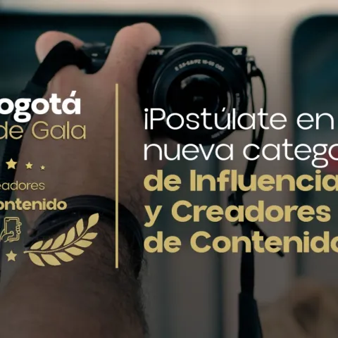 Bogotá de Gala estrena nueva categoría para influenciadores y creadores de contenido