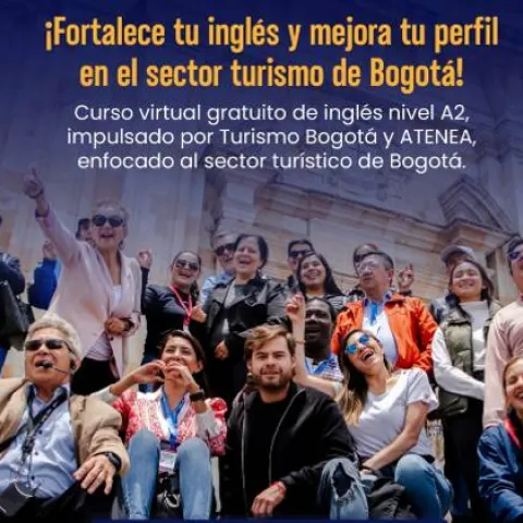 Bogotá lanza convocatoria para fortalecer el bilingüismo en el sector turístico, en alianza con Atenea y British Council