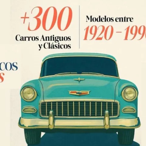 Asiste al desfile de autos clásicos y antiguos en Bogotá: Sábado 23 de agosto