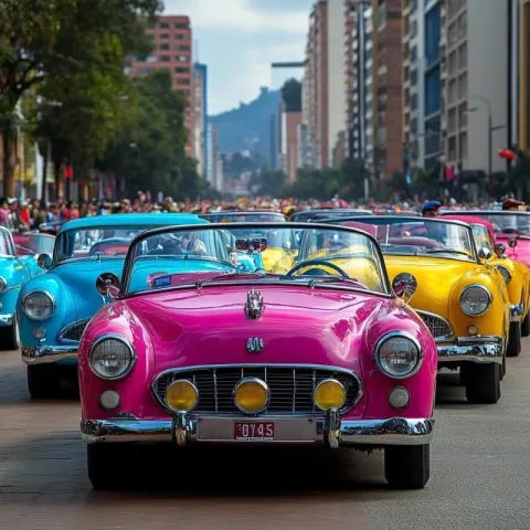 Bogotá está lista para su desfile de autos clásicos: Prográmese para ver estas joyas sobre ruedas