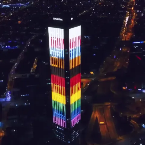 La Torre Colpatria se vestirá con la bandera del orgullo LGTBI en conmemoración del Mes del Orgullo