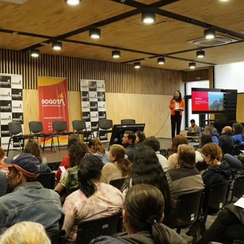 Turismo Bogotá participó en la cuarta fase de socialización del Plan Distrital de Desarrollo del sector económico en la alcaldía local de Kennedy