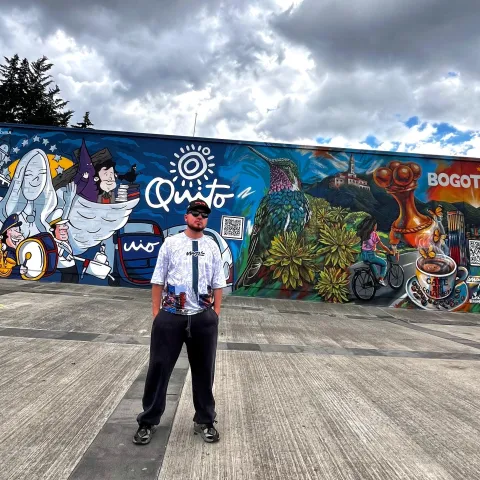 Mural artístico Bogotá