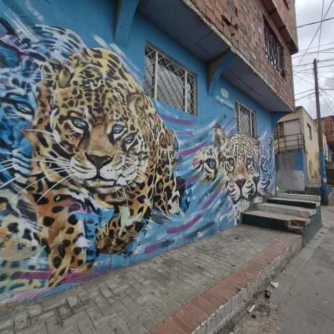 Ciudad Bolívar, el singular barrio de Bogotá que se reinventa a través del arte