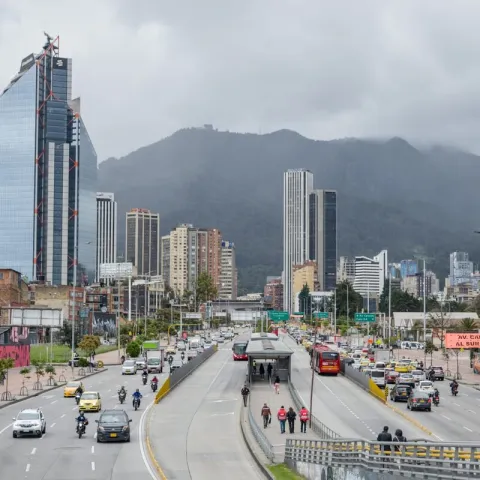 Panorámica de Bogotá