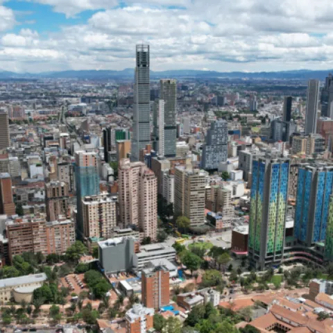 Panorámica de Bogotá