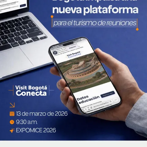 Visit Bogotá Conecta: la nueva plataforma digital para descubrir la oferta de servicios de turismo de reuniones y eventos en la ciudad