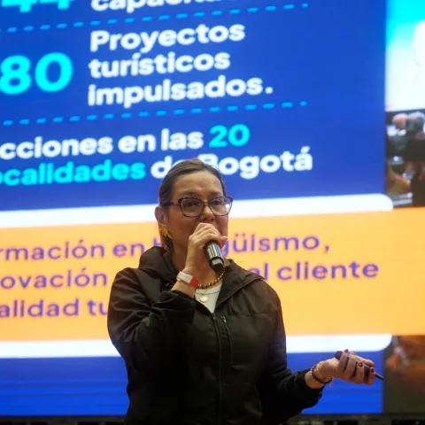 Directora del IDT en la rendición de cuentas