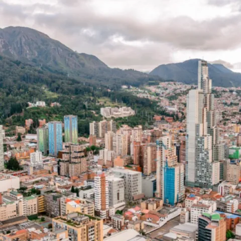 Panorámica de Bogotá