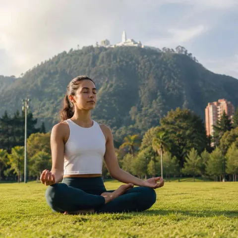 ¿Sabías que solo en Bogotá puedes vivir más de 400 experiencias de bienestar? Agenda tu viaje y descubre el Festival Calma en la Ciudad