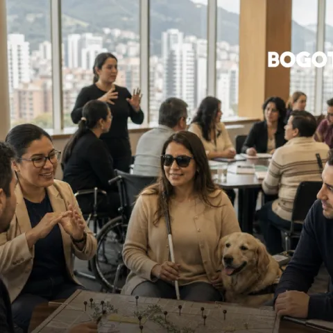 Bogotá fortalece el turismo accesible con la formación de 125 actores de la cadena de valor