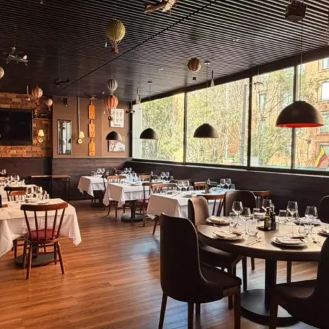 Vista del Restaurante La Cabrera 