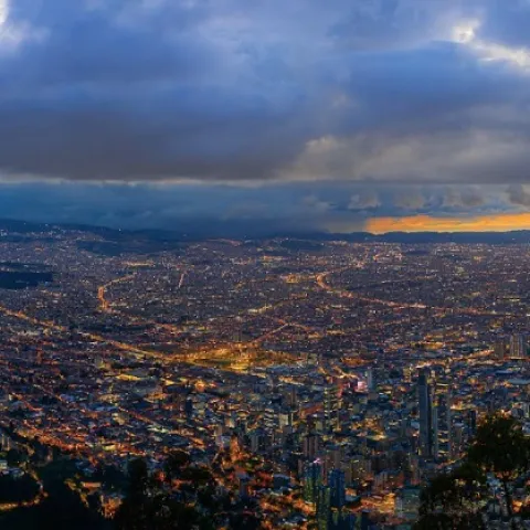 Panorámica de Bogotá
