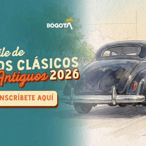 Turismo Bogotá amplía hasta el 26 de octubre las inscripciones para el Desfile de Autos Clásicos y Antiguos 2026