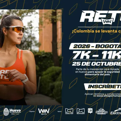 Bogotá se prepara para vivir el Reto Win 2026, una carrera que une deporte y propósito social