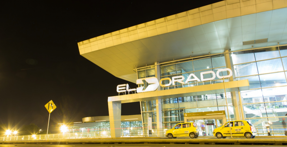 El aeropuerto El Dorado