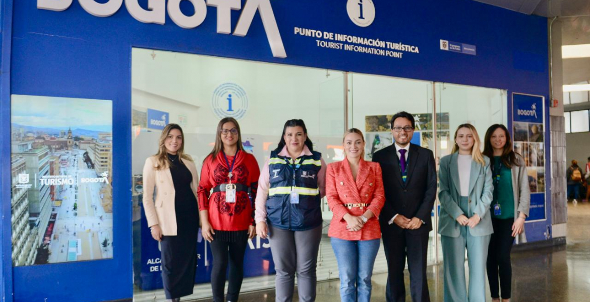 Bogotá reapertura el Punto de Información Turístico para orientar a los viajeros que lleguen por la Terminal de Transporte