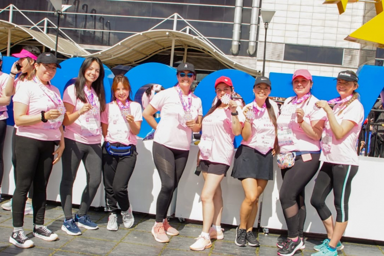 El Instituto Distrital de Turismo participó como aliado a la Carrera de las Rosas: Un mensaje de vida y esperanza