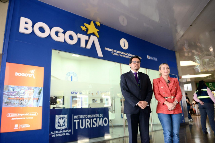 Bogotá reapertura el Punto de Información Turístico para orientar a los viajeros que lleguen por la Terminal de Transporte