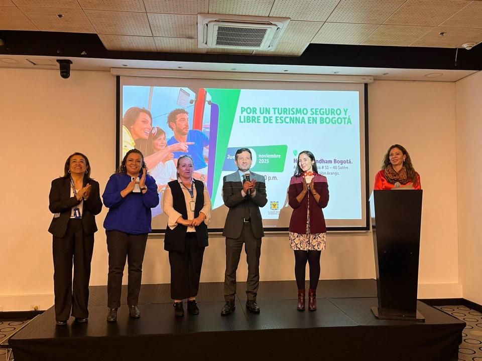 BOGOTÁ, COMPROMETIDA CON UN TURISMO SEGURO Y LIBRE DE #ESCNNA