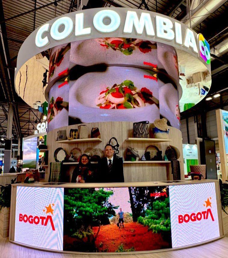 Bogotá brilla en Fitur 2024