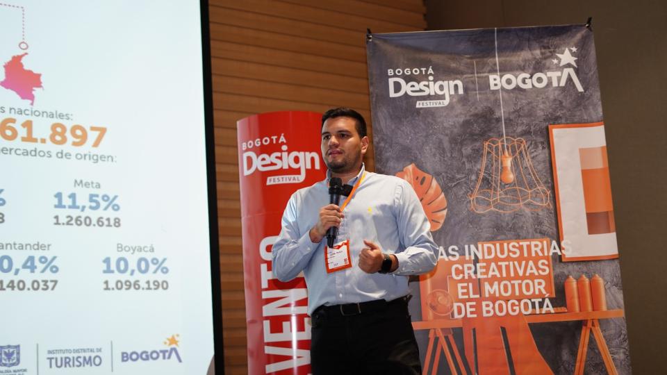 El Instituto Distrital de Turismo destaca la visión de Bogotá como destino turístico y de grandes eventos en el Bogotá Design Festival