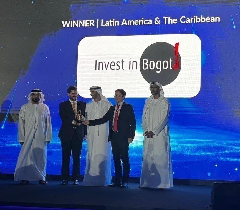 Invest in Bogotá galardonada como la mejor agencia de promoción de inversión de Latinoamérica