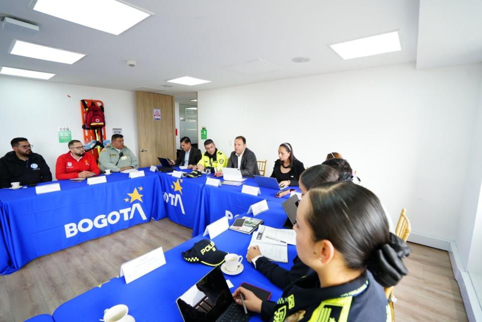 Bogotá acuerda cuatro compromisos interinstitucionales para garantizar una experiencia segura a los visitantes