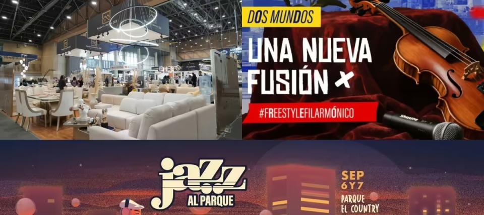 Jazz al Parque, Freestyle Filarmónico y Feria del Hogar: los planes para este fin de semana del 6 y 7 de septiembre