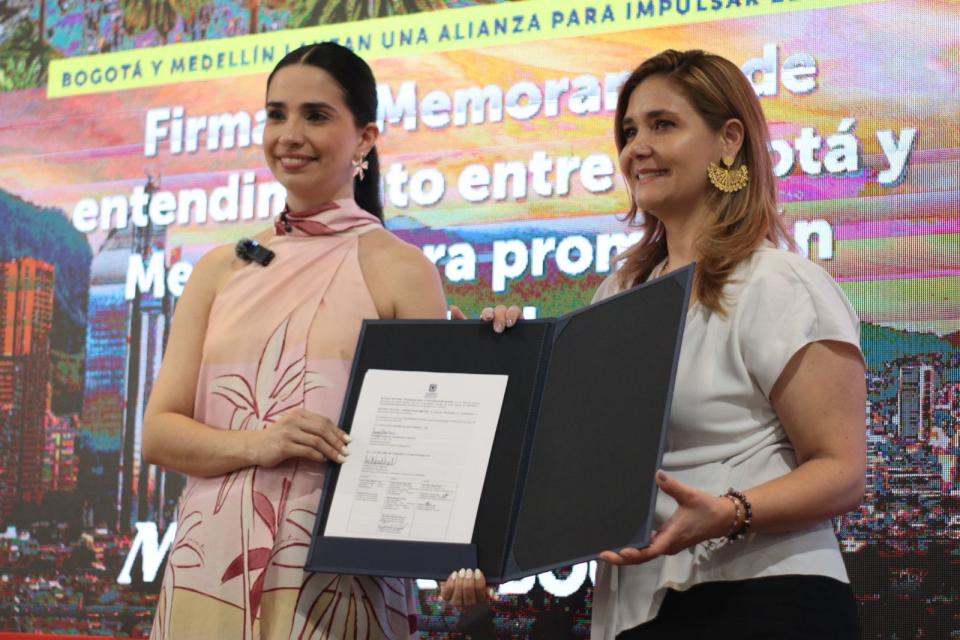 Bogotá y Medellín sellan acuerdo de cooperación para posicionarse como destinos multidestino líderes en Latinoamérica