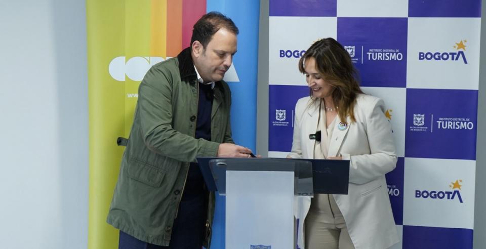 Bogotá firmó importante alianza para impulsar y ampliar su oferta turística