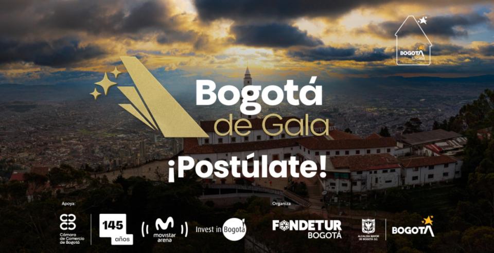 ‘Bogotá de Gala’ reconoce a quienes impulsan el turismo y la economía de la ciudad ¡Postúlate hasta octubre 31!