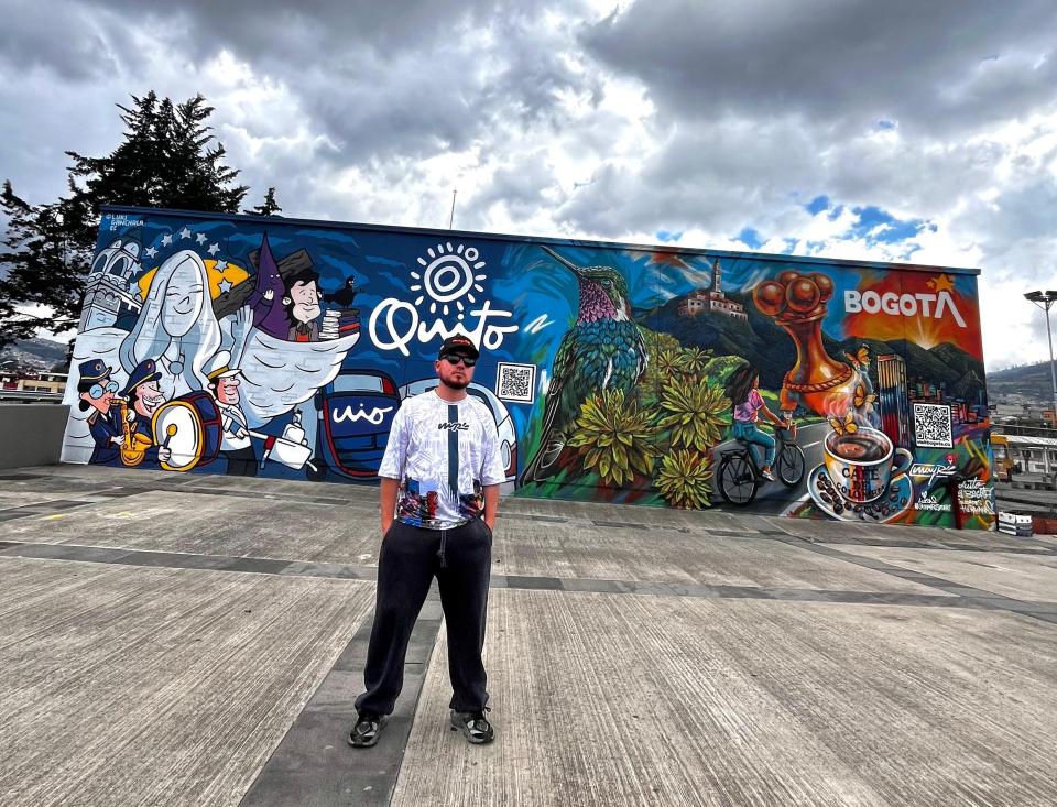 Mural artístico Bogotá