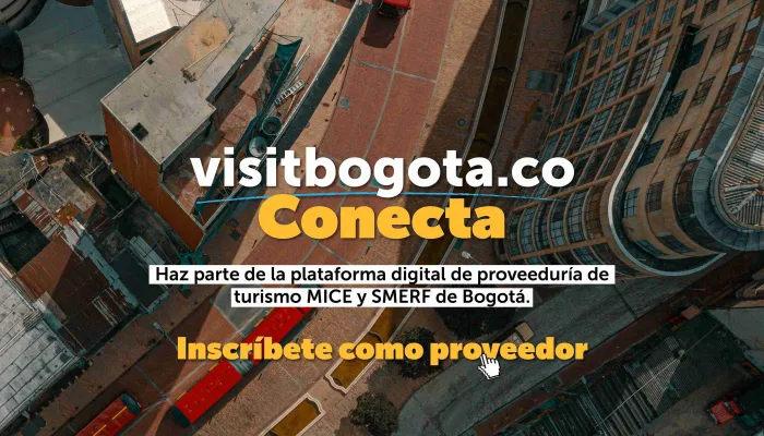 Bogotá lanza convocatoria para inscribirse en VisitBogotá Conecta, el nuevo portal de proveeduría del turismo de reuniones y eventos
