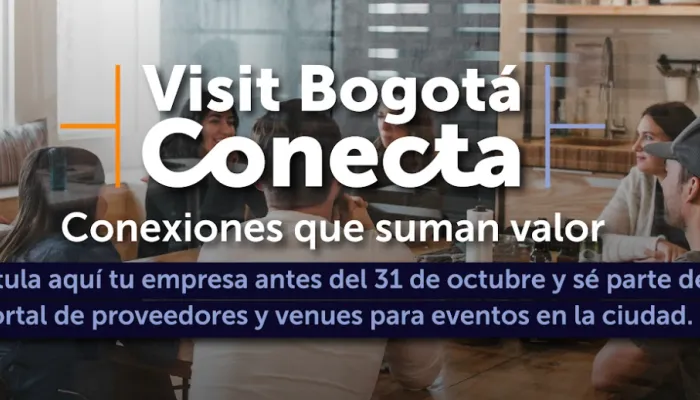 Visit Bogotá Conecta: la nueva plataforma para fortalecer el turismo de reuniones en la capital.