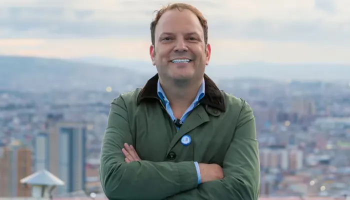 'No soy político, ni vocero político de Asocapitales', dice Andrés Santamaría, nuevo director del organismo; habla de las preocupaciones de alcaldes