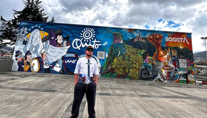 Mural artístico Bogotá