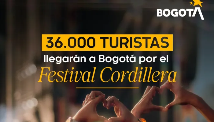 Festival Cordillera proyecta atraer cerca de 36.000 visitantes a Bogotá y generar un impacto económico de $81.601 millones