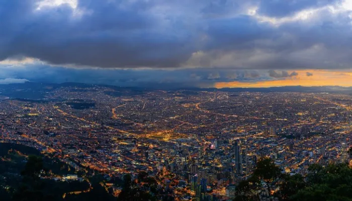 Panorámica de Bogotá