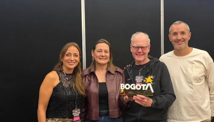 Bogotá reconoce a Bruce Moran como Embajador de la ciudad por su aporte a la industria de la música en vivo