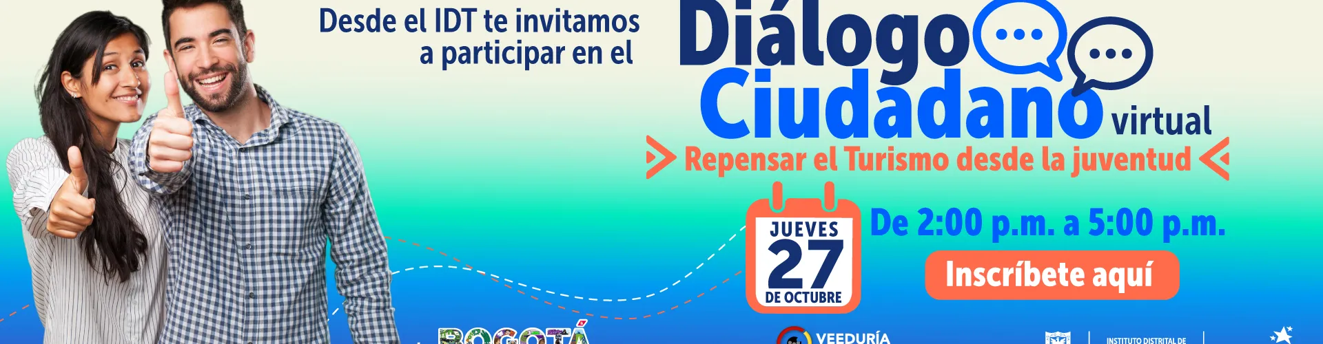 Diálogo Ciudadano Repensar el Turismo desde la juventud