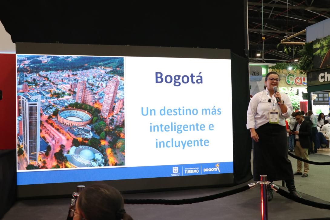 Bogotá refuerza su compromiso con un turismo accesible e inteligente en ANATO 2025