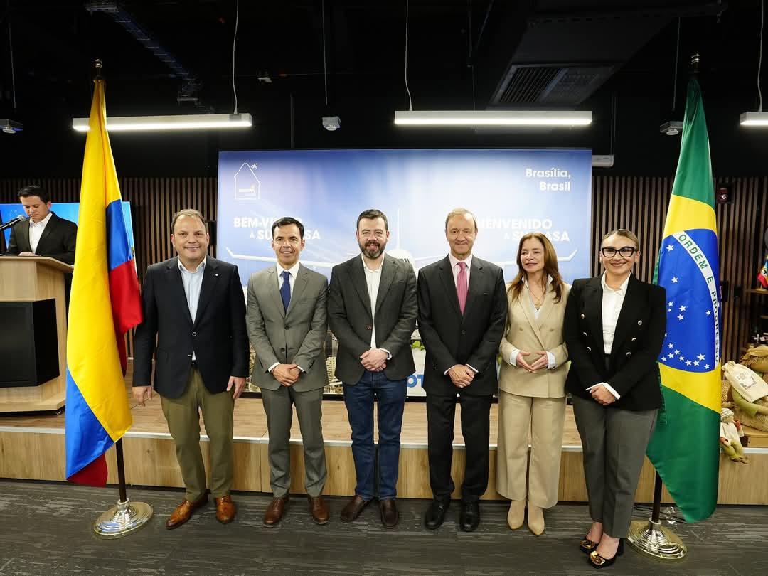 Brasilia y Bogotá ahora se conectan a través de nueva ruta aérea directa operada por la aerolínea GOL