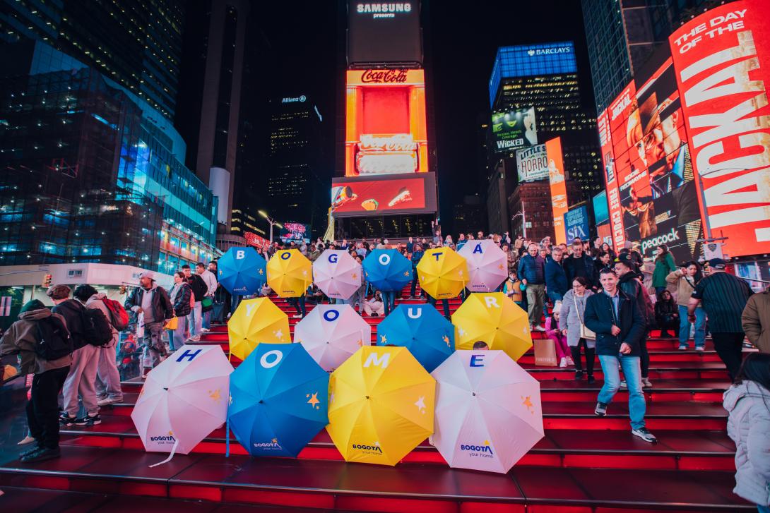 Bogotá presentó de manera global en la capital del mundo, New York, su campaña “Bogotá, tu casa | Bogotá, your home”
