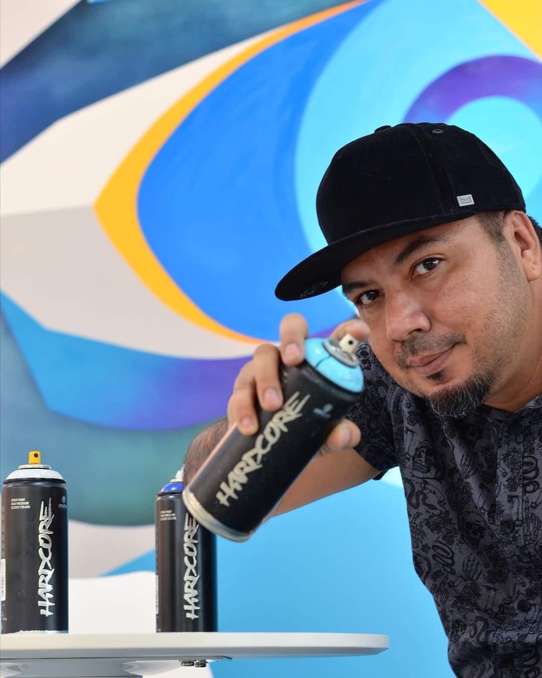 Obra de arte urbano pintada en vivo por el artista ‘REPSO’ en el stand de Bogotá en la COP16 será donada a Institución Educativa de Cali