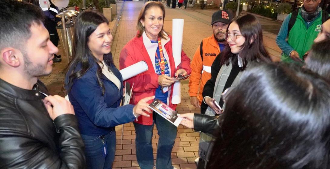 Bogotá refuerza su compromiso con un turismo seguro y libre de explotación infantil en la Zona T