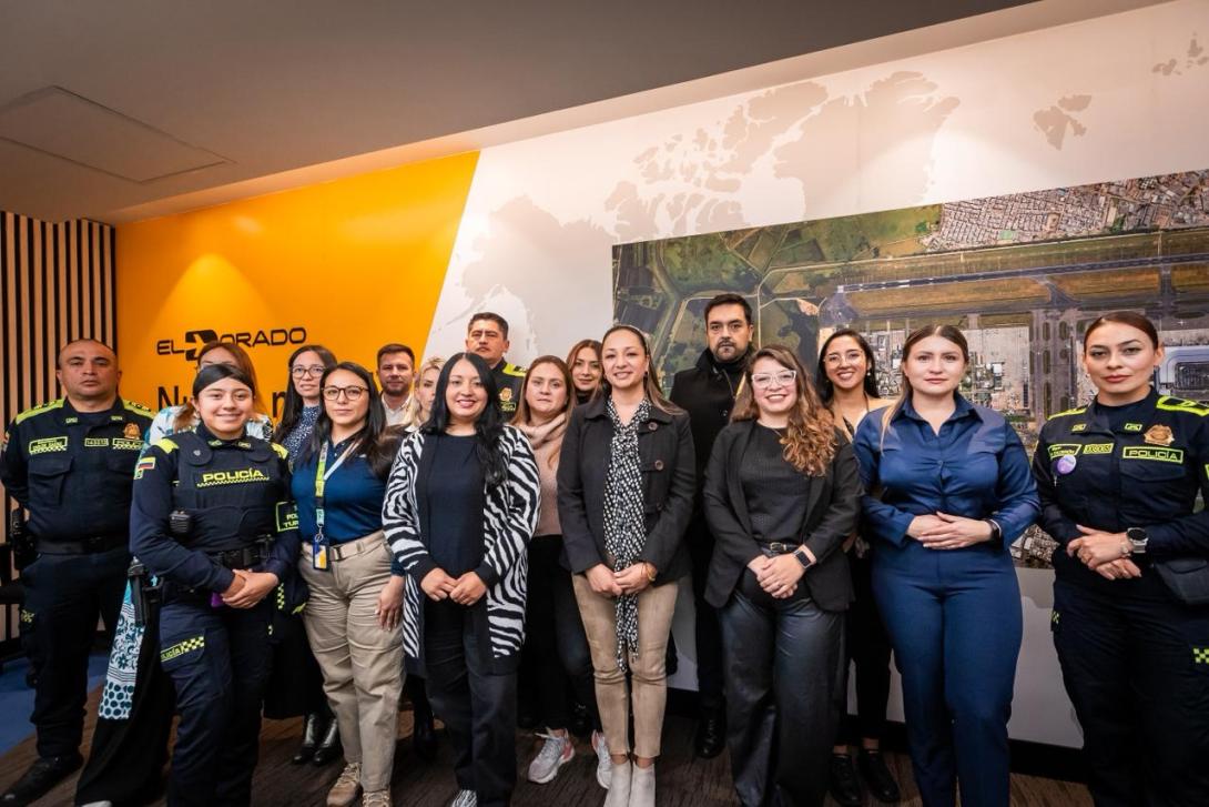 ¡El Aeropuerto El Dorado será un espacio seguro y libre de violencias de género!
