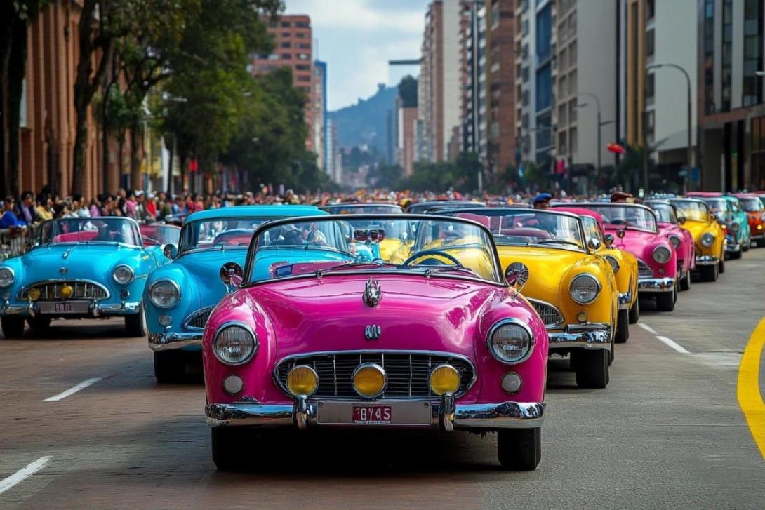 Bogotá está lista para su desfile de autos clásicos: Prográmese para ver estas joyas sobre ruedas
